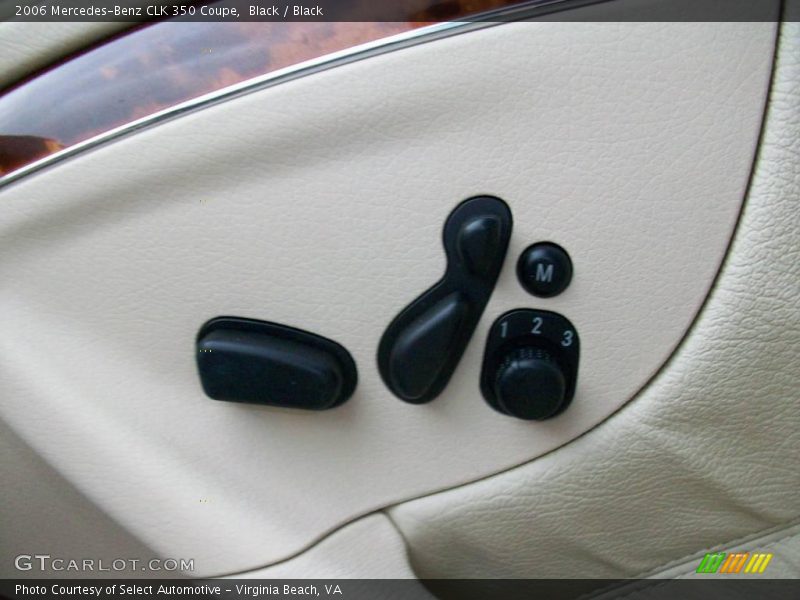 Black / Black 2006 Mercedes-Benz CLK 350 Coupe
