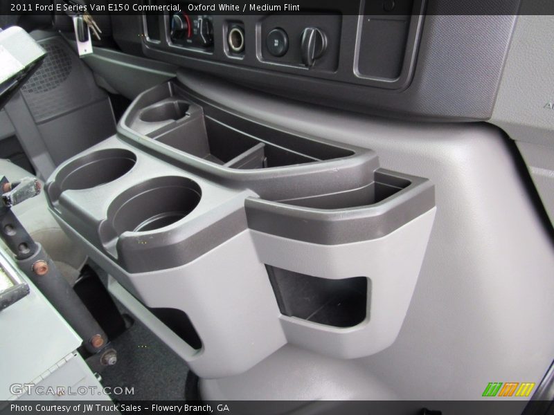 Oxford White / Medium Flint 2011 Ford E Series Van E150 Commercial