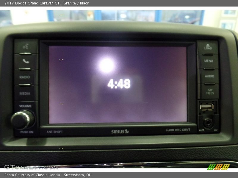 Granite / Black 2017 Dodge Grand Caravan GT