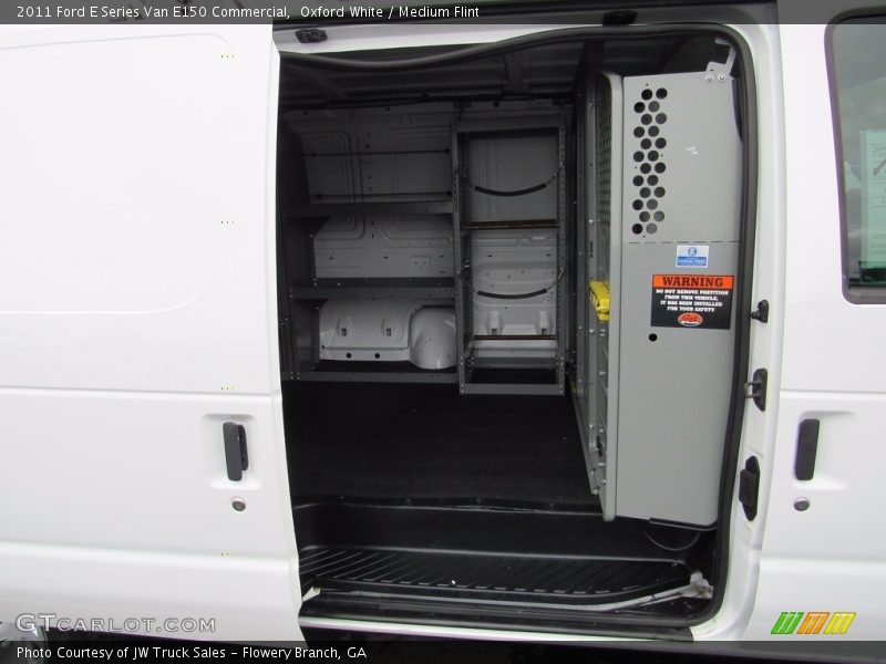 Oxford White / Medium Flint 2011 Ford E Series Van E150 Commercial