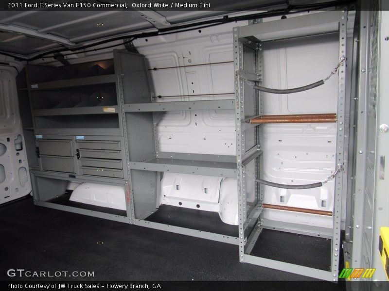 Oxford White / Medium Flint 2011 Ford E Series Van E150 Commercial