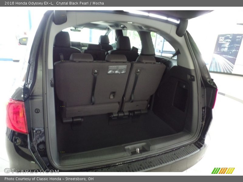 Crystal Black Pearl / Mocha 2018 Honda Odyssey EX-L