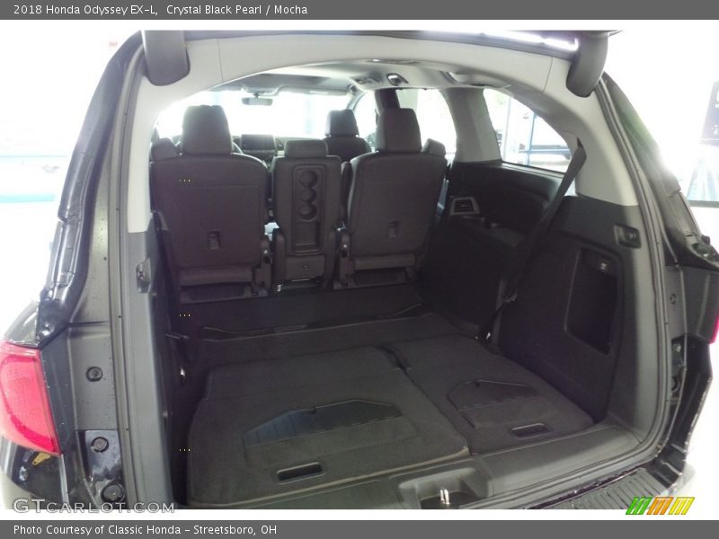 Crystal Black Pearl / Mocha 2018 Honda Odyssey EX-L