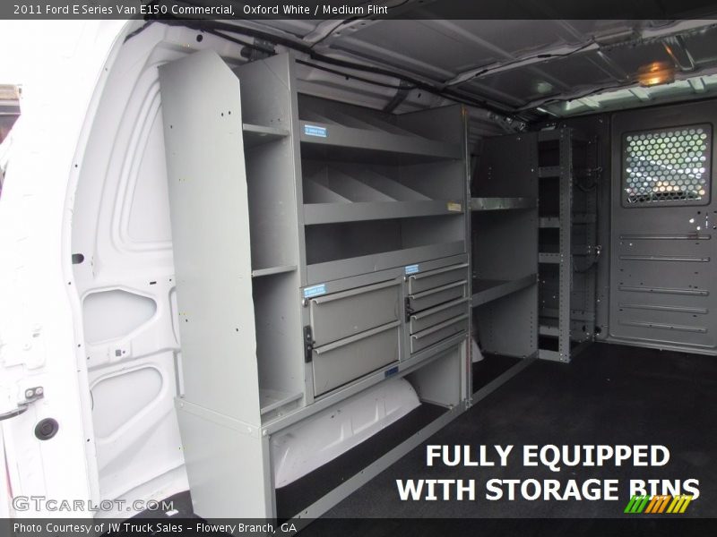 Oxford White / Medium Flint 2011 Ford E Series Van E150 Commercial