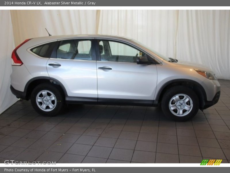 Alabaster Silver Metallic / Gray 2014 Honda CR-V LX