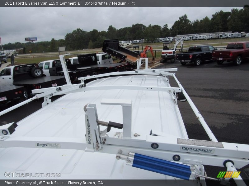 Oxford White / Medium Flint 2011 Ford E Series Van E150 Commercial