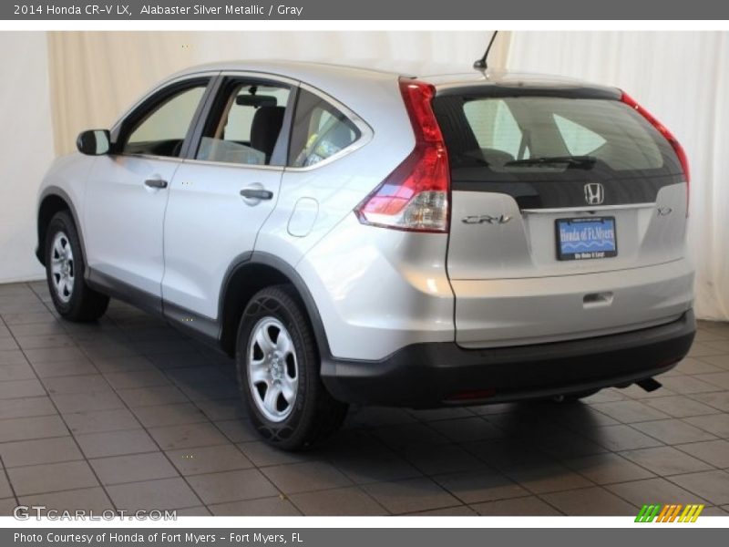 Alabaster Silver Metallic / Gray 2014 Honda CR-V LX