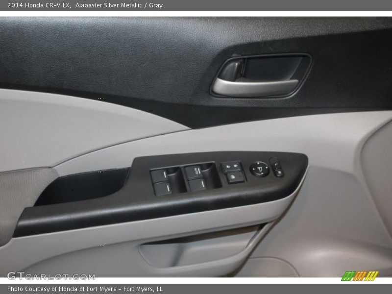 Alabaster Silver Metallic / Gray 2014 Honda CR-V LX