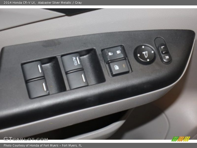 Alabaster Silver Metallic / Gray 2014 Honda CR-V LX