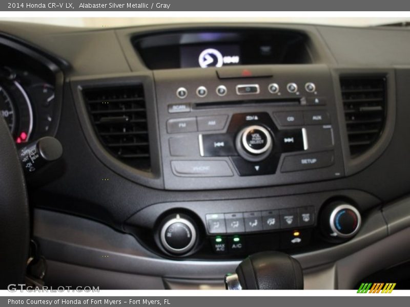 Alabaster Silver Metallic / Gray 2014 Honda CR-V LX