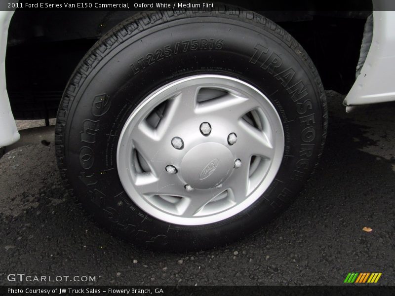 Oxford White / Medium Flint 2011 Ford E Series Van E150 Commercial