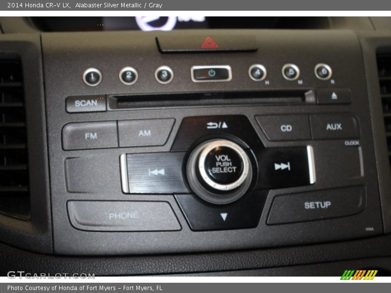 Alabaster Silver Metallic / Gray 2014 Honda CR-V LX