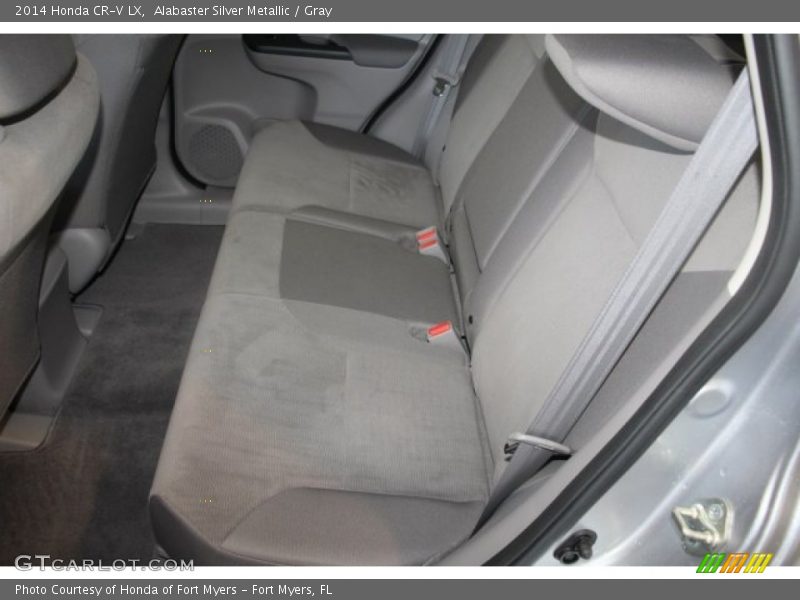 Alabaster Silver Metallic / Gray 2014 Honda CR-V LX
