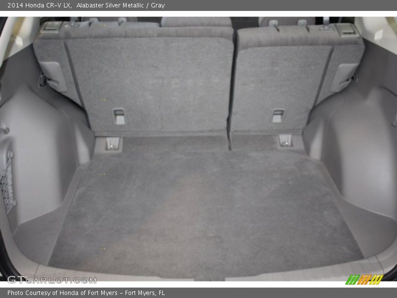Alabaster Silver Metallic / Gray 2014 Honda CR-V LX