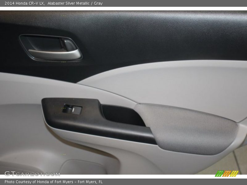 Alabaster Silver Metallic / Gray 2014 Honda CR-V LX