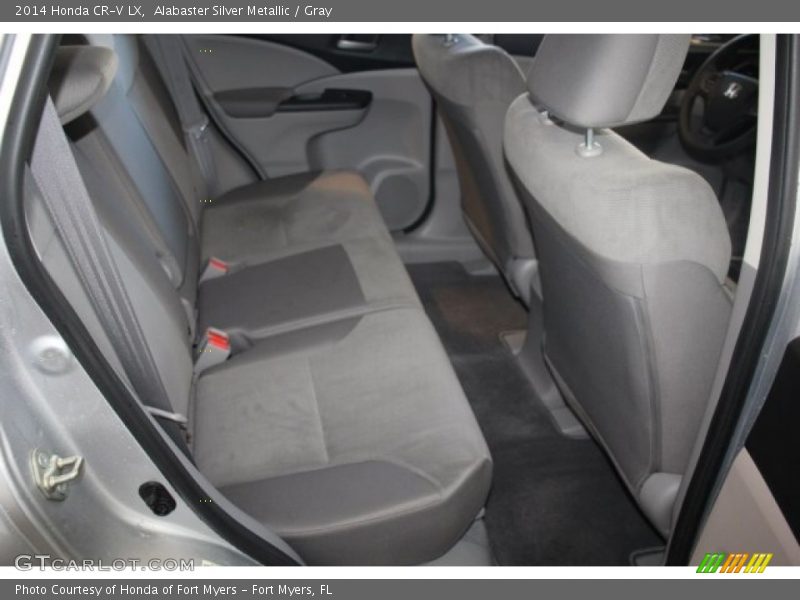 Alabaster Silver Metallic / Gray 2014 Honda CR-V LX