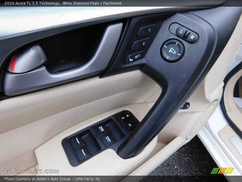 White Diamond Pearl / Parchment 2010 Acura TL 3.5 Technology
