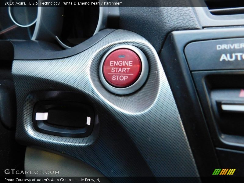 White Diamond Pearl / Parchment 2010 Acura TL 3.5 Technology