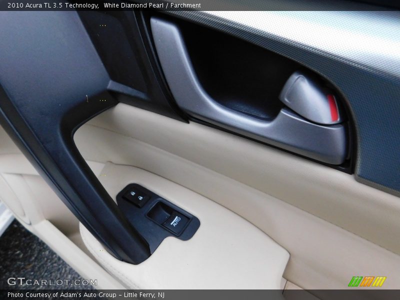 White Diamond Pearl / Parchment 2010 Acura TL 3.5 Technology