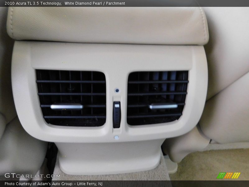 White Diamond Pearl / Parchment 2010 Acura TL 3.5 Technology