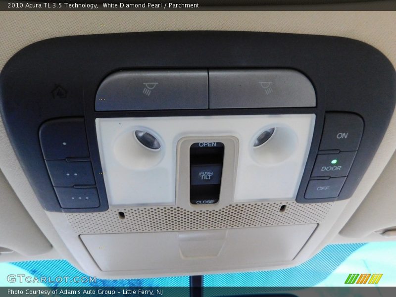 White Diamond Pearl / Parchment 2010 Acura TL 3.5 Technology