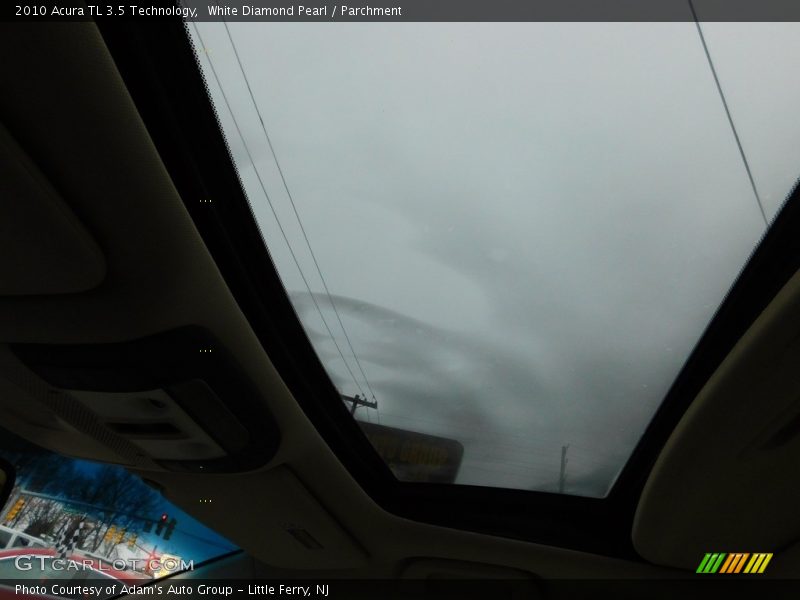 White Diamond Pearl / Parchment 2010 Acura TL 3.5 Technology