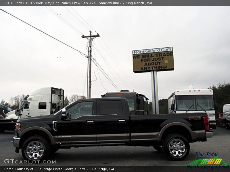 Shadow Black / King Ranch Java 2018 Ford F350 Super Duty King Ranch Crew Cab 4x4