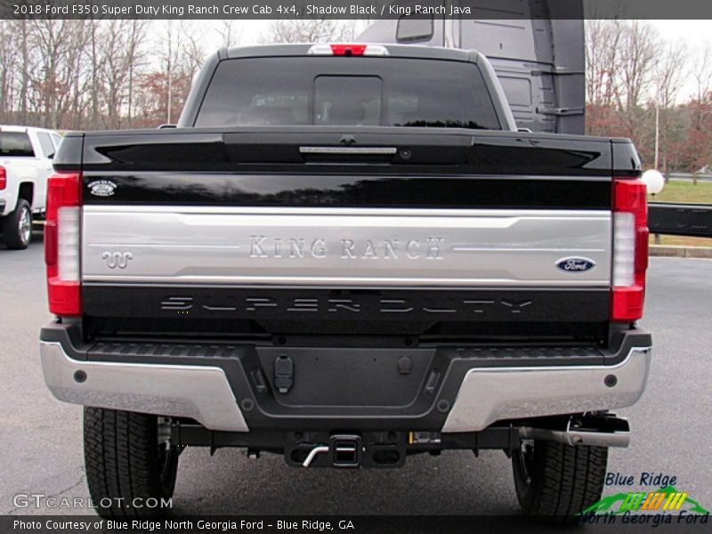 Shadow Black / King Ranch Java 2018 Ford F350 Super Duty King Ranch Crew Cab 4x4