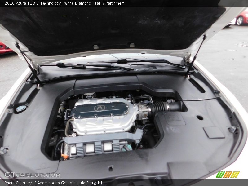 White Diamond Pearl / Parchment 2010 Acura TL 3.5 Technology