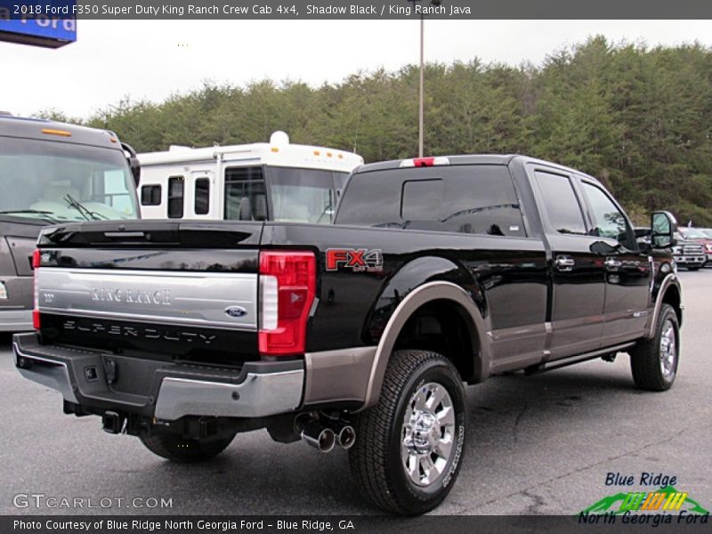 Shadow Black / King Ranch Java 2018 Ford F350 Super Duty King Ranch Crew Cab 4x4