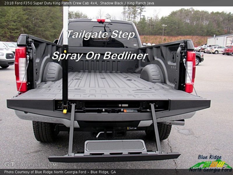 Shadow Black / King Ranch Java 2018 Ford F350 Super Duty King Ranch Crew Cab 4x4