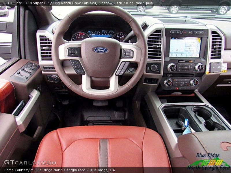 Shadow Black / King Ranch Java 2018 Ford F350 Super Duty King Ranch Crew Cab 4x4