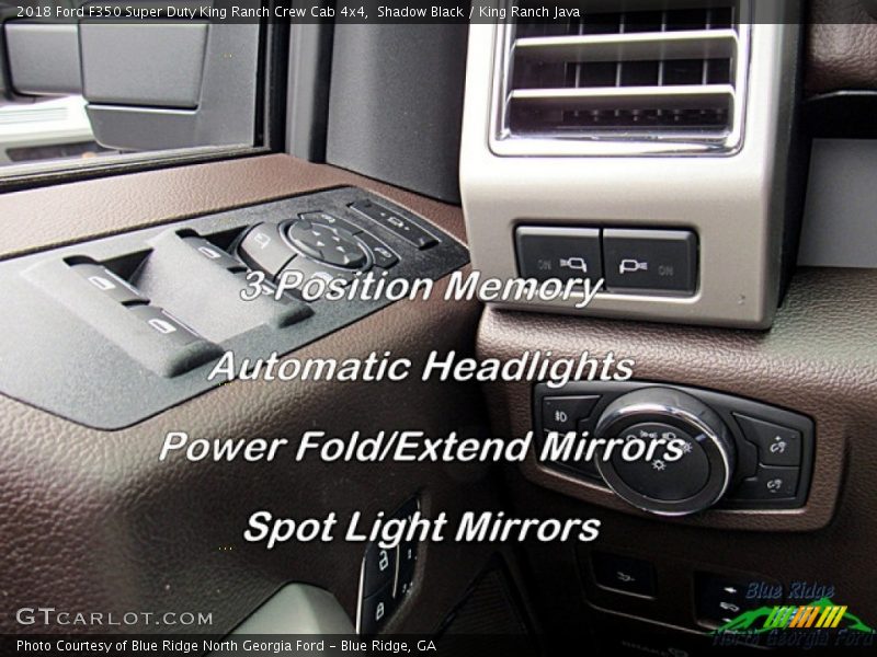 Shadow Black / King Ranch Java 2018 Ford F350 Super Duty King Ranch Crew Cab 4x4