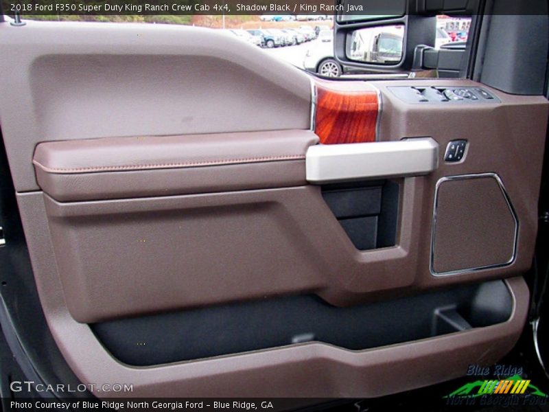 Shadow Black / King Ranch Java 2018 Ford F350 Super Duty King Ranch Crew Cab 4x4