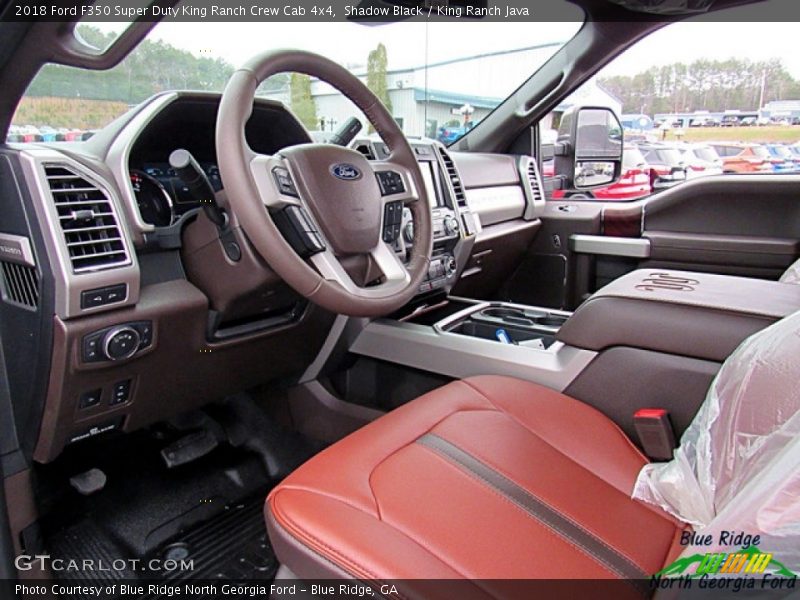 Shadow Black / King Ranch Java 2018 Ford F350 Super Duty King Ranch Crew Cab 4x4