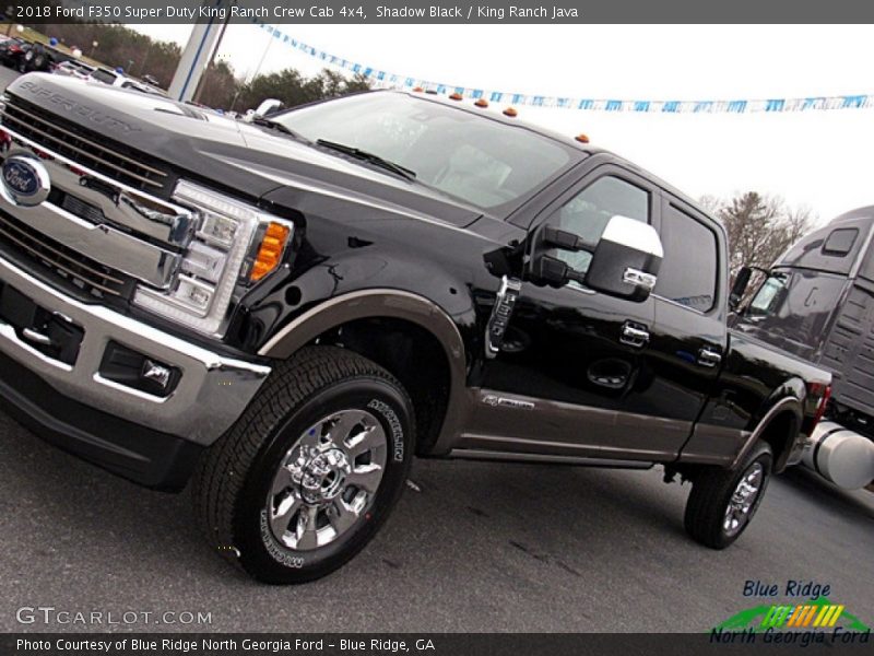 Shadow Black / King Ranch Java 2018 Ford F350 Super Duty King Ranch Crew Cab 4x4