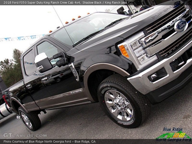 Shadow Black / King Ranch Java 2018 Ford F350 Super Duty King Ranch Crew Cab 4x4