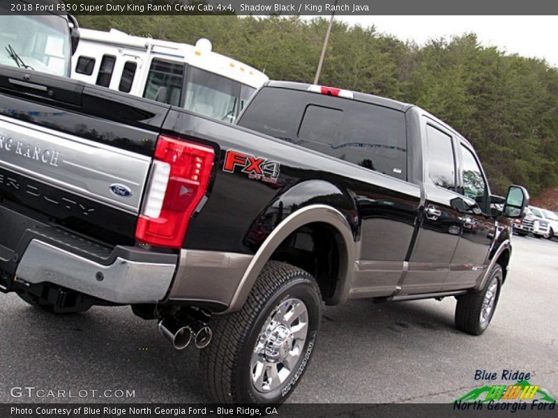 Shadow Black / King Ranch Java 2018 Ford F350 Super Duty King Ranch Crew Cab 4x4