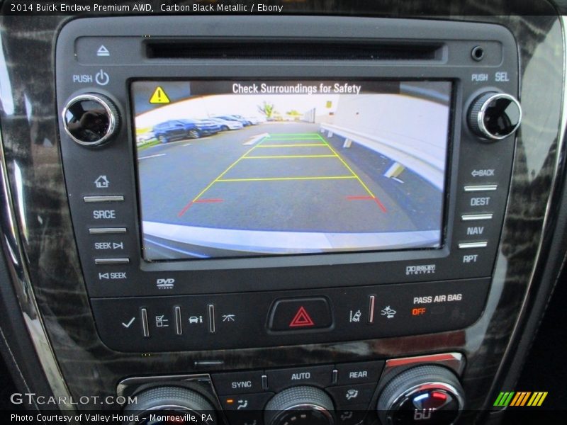 Carbon Black Metallic / Ebony 2014 Buick Enclave Premium AWD