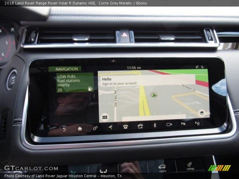 Navigation of 2018 Range Rover Velar R Dynamic HSE