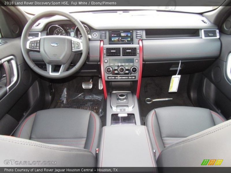 Dashboard of 2018 Discovery Sport HSE