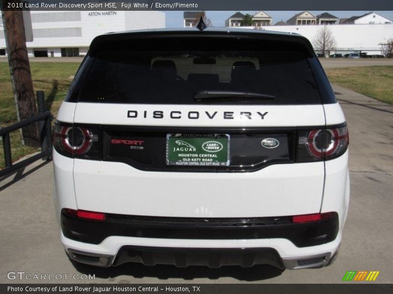 Fuji White / Ebony/Pimento 2018 Land Rover Discovery Sport HSE