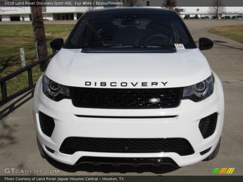 Fuji White / Ebony/Pimento 2018 Land Rover Discovery Sport HSE
