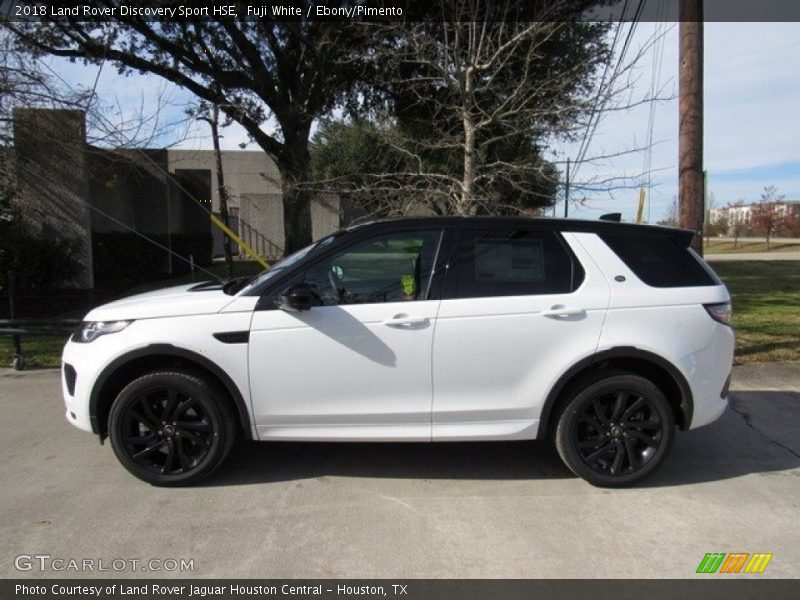 Fuji White / Ebony/Pimento 2018 Land Rover Discovery Sport HSE