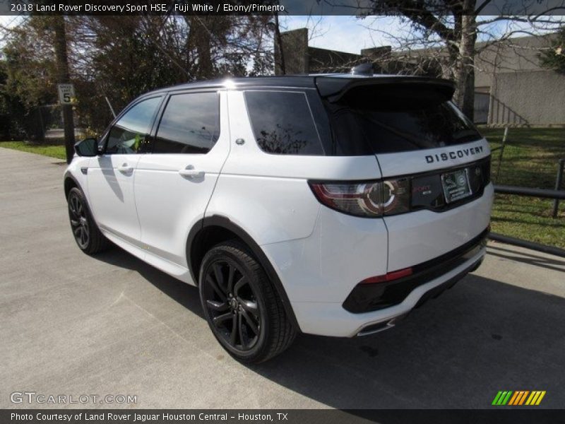 Fuji White / Ebony/Pimento 2018 Land Rover Discovery Sport HSE