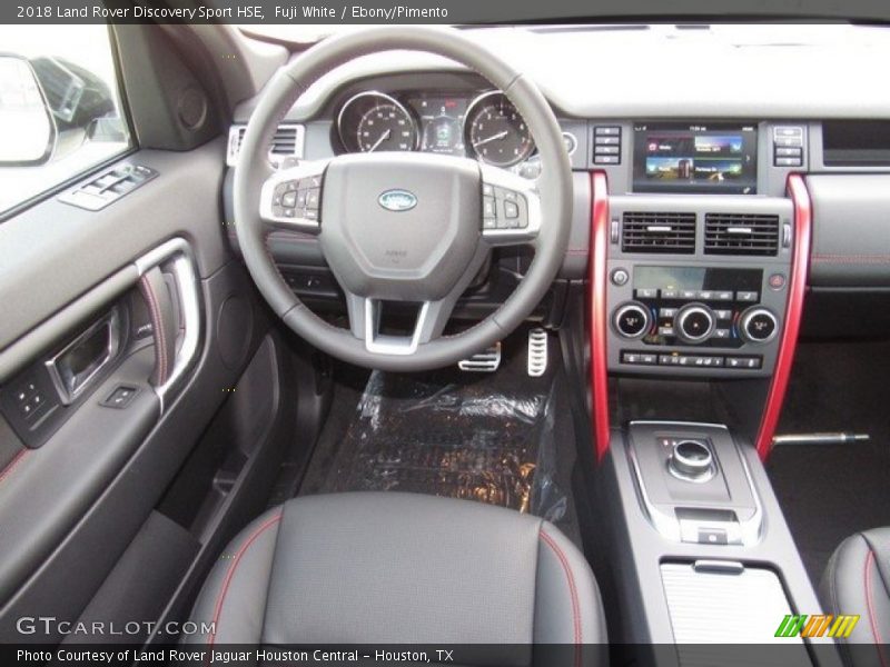 Fuji White / Ebony/Pimento 2018 Land Rover Discovery Sport HSE