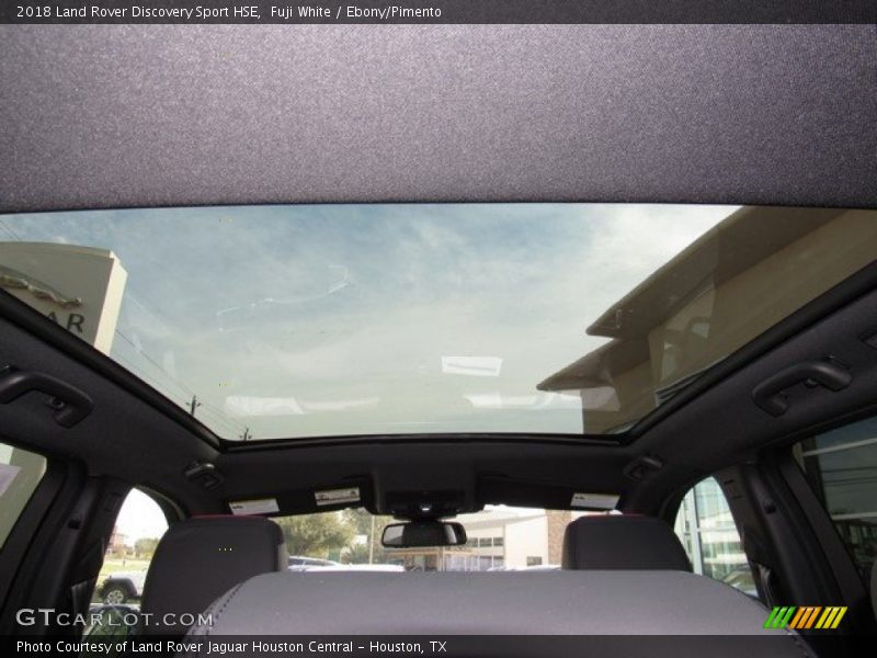Fuji White / Ebony/Pimento 2018 Land Rover Discovery Sport HSE