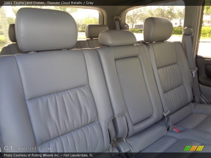 Thunder Cloud Metallic / Gray 2001 Toyota Land Cruiser