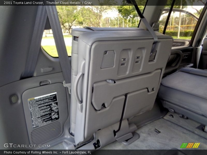 Thunder Cloud Metallic / Gray 2001 Toyota Land Cruiser