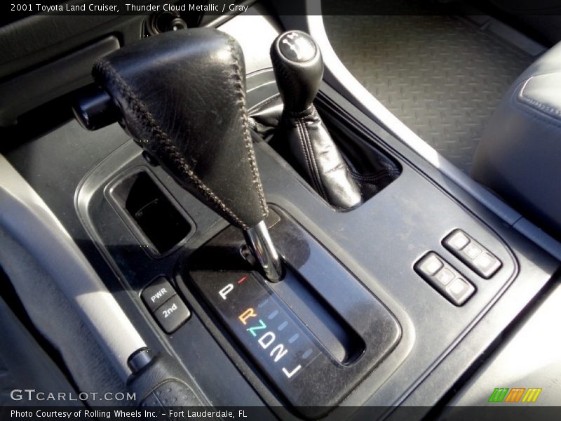 Thunder Cloud Metallic / Gray 2001 Toyota Land Cruiser